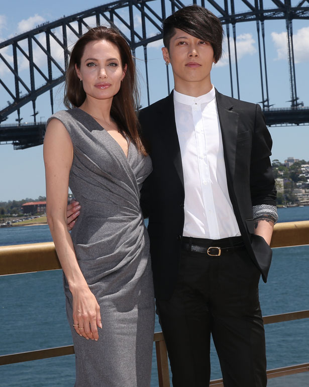 Miyavi und Angelina Jolie