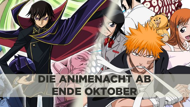 Die Animenacht ab Ende Oktober