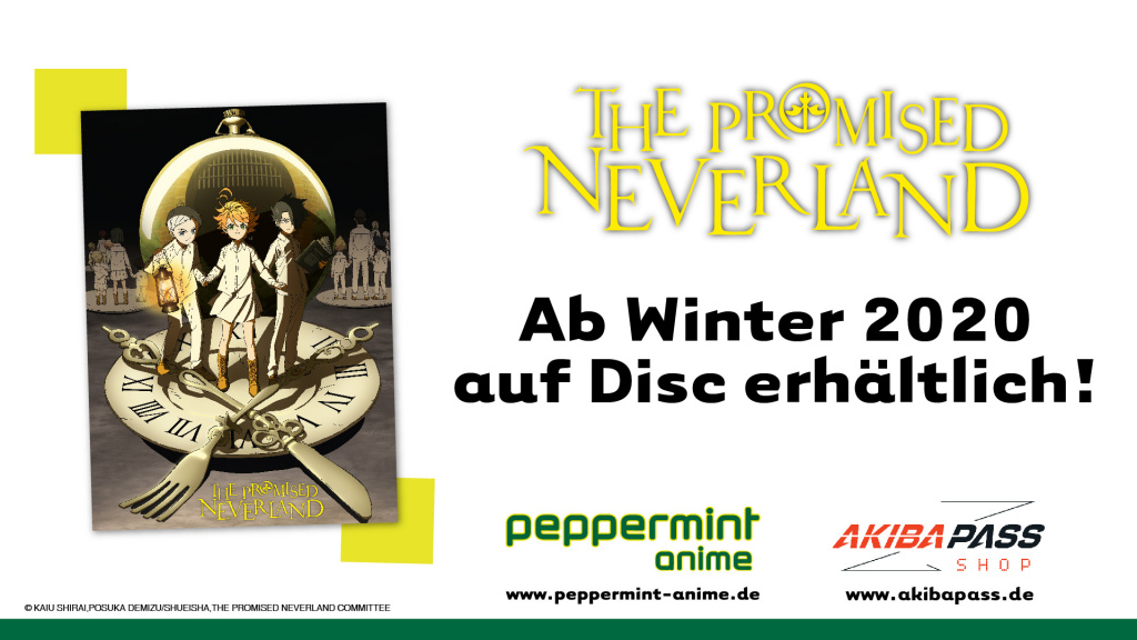 The Promised Neverland - Disc-Ankündigung