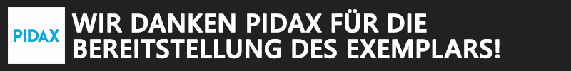 Rezensionsexemplar - Pidax