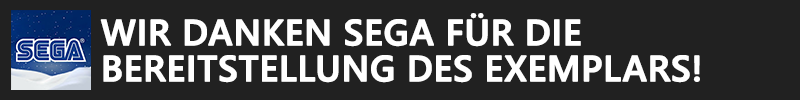 Rezensionsexemplar - Sega